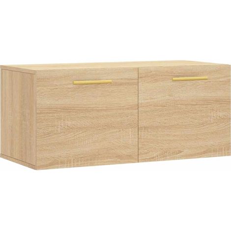 Maison Exclusive - Armario de pared madera ingeniería roble Sonom (1/5)