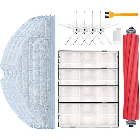 Haupt- und Seitenbürste mit HEPA-Filter für Xiaomi Roborock S7 T7s T7plus (1/4)
