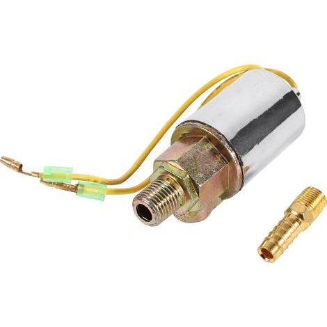 1 pieza de bocina eléctrica para tren o camión de 24V, electroválvula robusta de 1/4" (1/5)