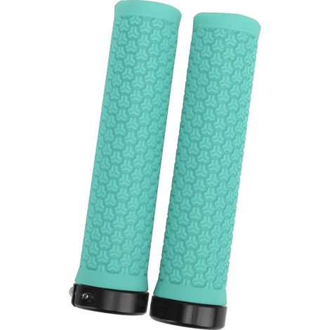 ZTTO Mountainbike-Lenkergriffe mit einfachem Verriegelungsmechanismus, stoßdämpfende Gummigriffe, blau (1/5)