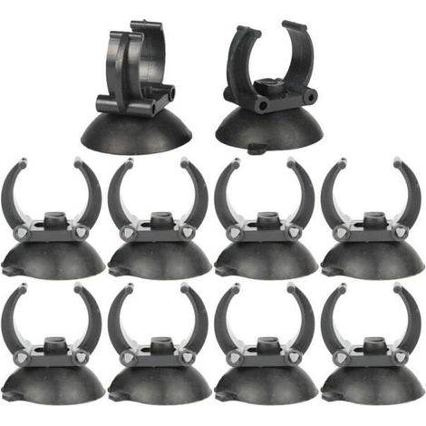 10 pièces Aquarium Tige chauffante Ventouse Pince de Fixation 35mm Aquarium Chauffage ventouses ventouses Clips