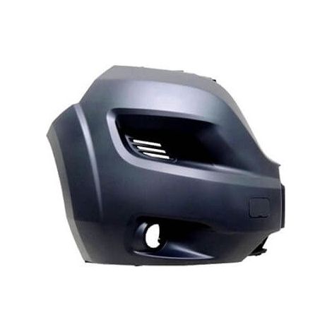 Crosse de pare-choc avant droit noir avec trou pour anti-brouillard Fiat Ducato depuis 2014