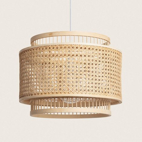 Lampada a Sospensione Bambù Bangkal Naturale (1/5)