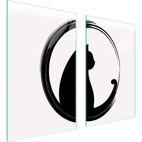 GLASSCHUTZPLATTE FÜR HERD 75x52 CAT (1/5)