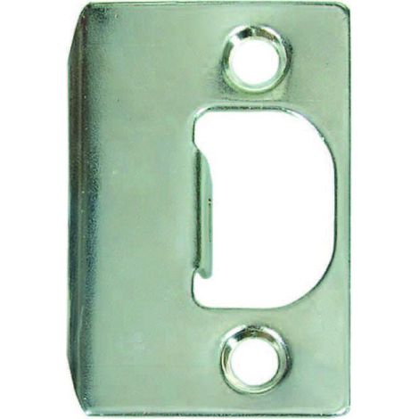 Controbordo standard in ottone nichelato per scrocco tubolare - mm.40x57 (p875 us15) - 6 pz