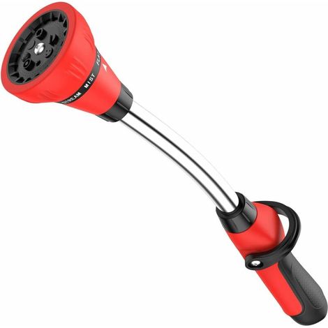 Garden Hose Sprinkler Wand, 16 Inch Spray Wand, 8 Adjustable Watering Patterns (1/5)