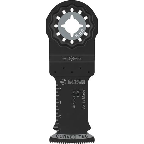 Lame pour coupe plongeante PRO à bois AIZ 32 EPC - Starlock 32 x 50 mm - Pour outils oscillants multi-fonctions - BOSCH - 2608669247 (1/5)