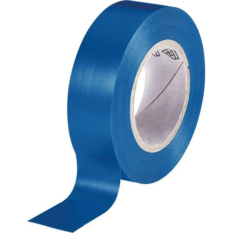 Ruban adhésif isolant PVC 15 mm x 10 m bleu MICHAUD BR403 (1/2)