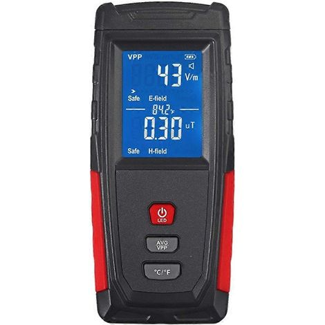 Temperatur- und Strahlungsmessgerät mit klarem LCD-Display, WT3121, tragbar