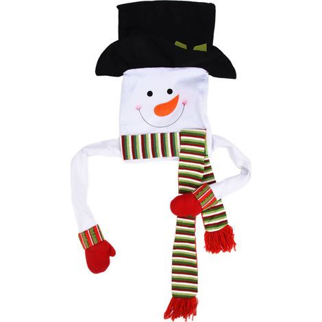 Weihnachtsbaumschmuck, Zweigdekorationen, Schneemann-Ornament, Baumspitze, dekorierter Schneemann, Dekomaterial, Dekoration für die Dekoration (1/5)