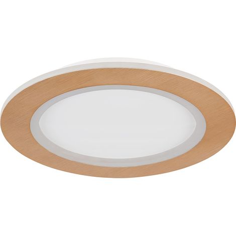 Globo - plafonnier - Clay - blanc - métal - Ø 40cm - LED - (1/5)