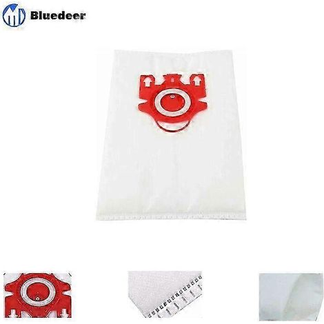 Sacs pour aspirateur HyClean 3D Efficiency FJM pour Miele, boîte de 4 sacs H748, compatibles avec les aspirateurs Miele() (1/4)