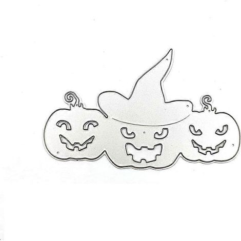 DIY-Bastelidee: Kartenherstellung mit Prägeschablone für Halloween-Kürbis-Album-Papierkarte