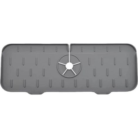 Protection anti-éclaboussures pour robinet d'évier en silicone épais multifonctionnel - Accessoires de cuisine (1/5)