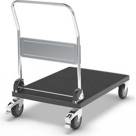 FRANKEL kaiserkraft, Chariot plate-forme en plastique, 1 barre (1/5)