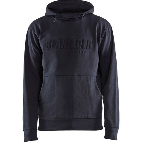 Sweat à capuche imprimé 3D BLAKLADER 3530 - Bleu foncé - M