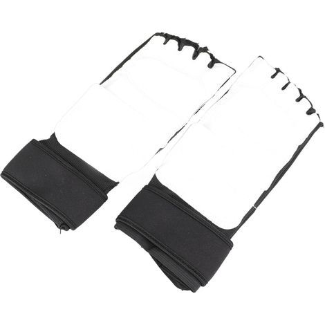 Multifunktionale, rutschfeste Taekwondo-Fußschützer aus PU-Leder, Trainingsunterstützung, Größe XS (1/5)