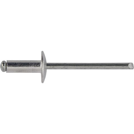 RIVETTO A STRAPPO IN ALLUMINIO 4,8 x 12 - Ø testa 14 cf. 500 pz  - FRIULSIDER