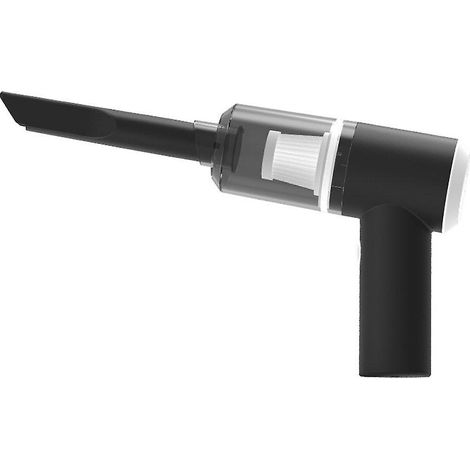 Aspirateur à main sans fil, rechargeable, puissant, avec filtre lavable à l'eau pour voiture et véhicule.