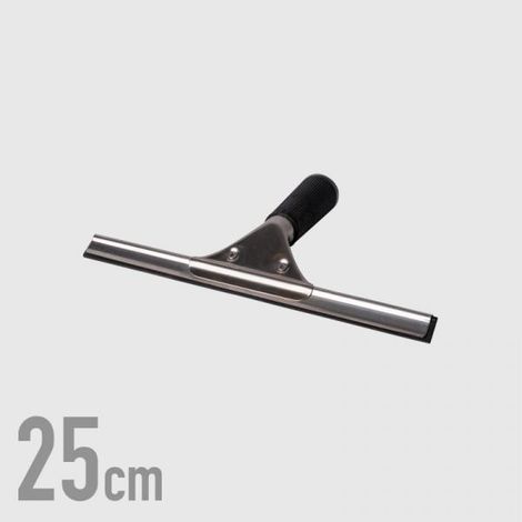 LA BRIANTINA - TERGIVETRO IN ACCIAIO INOX CON MANICO MOLLA 25CM (1/2)
