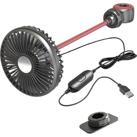 Ventilateur de Voiture 3 Vitesses Puissant sur Prise -Cigare (1/5)