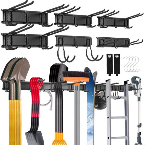 Wandhalterung Werkzeuge 244 cm 96 Zoll 6 Panel und 18Haken 4 S-Haken (1/5)