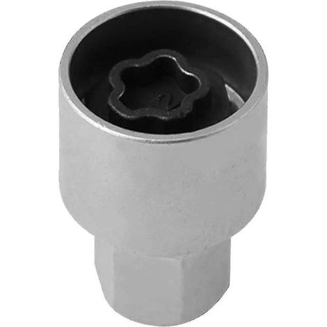 Outil d'extraction de boulons antivol de roue en acier au carbone pour BMW Série 1, 2, 3, 6 et 7 (1/5)