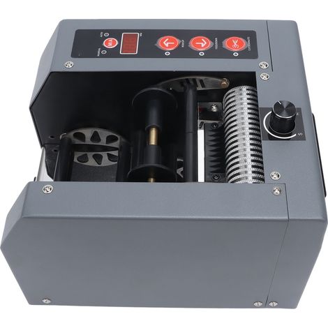 Automatischer 80-mm-LED-Klebebandabroller, Hochgeschwindigkeits-Elektroschneidemaschine für Verpackungen, 220-V-EU-Stecker, präzises Digitaldisplay (1/5)