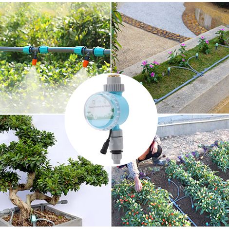 Bewässerungstimer für Pflanzen und Blumen intelligentes automatisches Tropfbewässerungssystem mit Fernbedienung. (1/5)