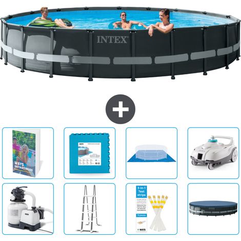 Ultra XTR Pool Rund - 610x122 cm - 9-teilig S531