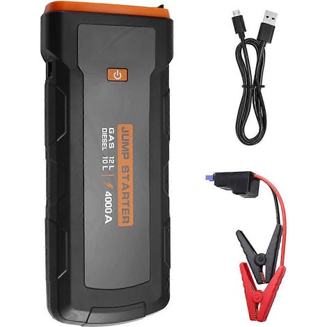 4000A Starthilfe-Batterie für 12V-Benzinfahrzeuge und andere Fahrzeuge mit Verbrennungsmotor. (1/5)