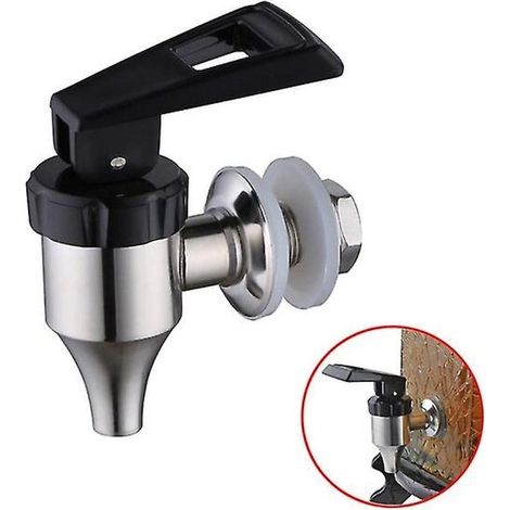 Grifo para cubo de cerveza, 16 mm, Tipo pulsador, Dispensador de bebidas de vidrio, Acero inoxidable 304, Altar de cerámica, Fuente de zumos (1/5)