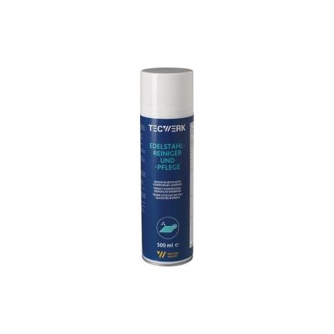 Nettoyant pour acier inoxydable 500ml aérosol TECWERK (1/2)