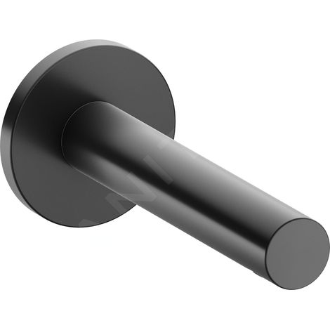 Keuco IXMO - Bec de remplissage pour baignoire, chrome noir brossé 59545130001