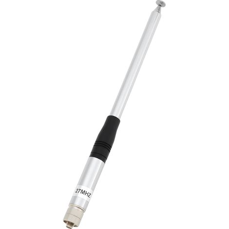 1 Antenne Radio CB SMA Femelle 27 MHz Télescopique 1300mm Gain 1.8dBi Portable pour Radtel RT-860 RT-880 UV-K5