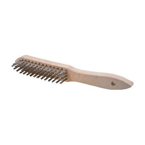 Cepillo Metalico Longitud 295 Mm 0,3 Mm Acero Inoxidable 3 H