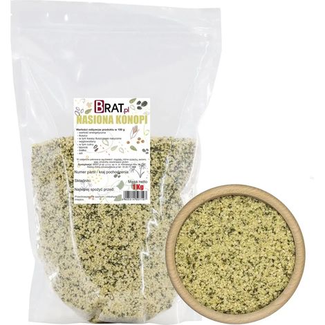 Semillas de cáñamo 1 kg (1/4)