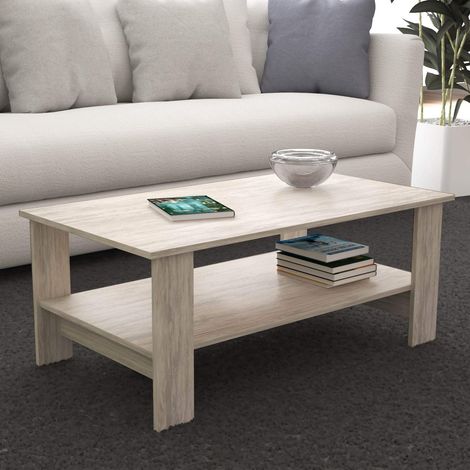 BERRY - tavolino da salotto moderno cm 100 x 55 x 41 h (1/2)