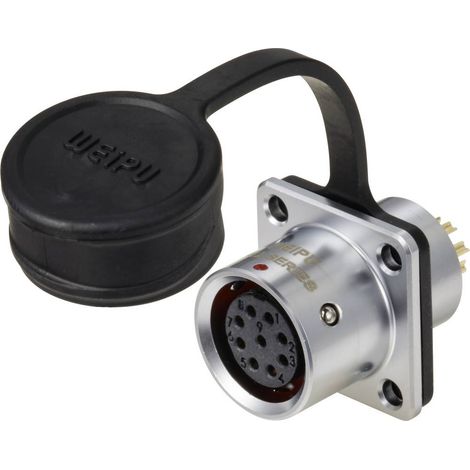 Weipu SF1213/S9 Connettore circolare Giunto dritto Tot poli: 9 Serie (connettore circolare): SF12 1 pz. (1/5)