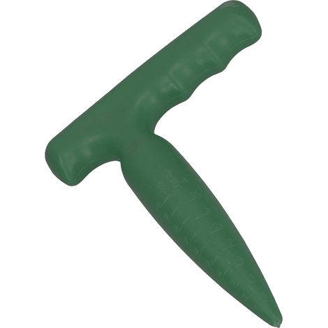 Outil portable en plastique pour la transplantation et la plantation de semis - Matériel de jardinage vert (1/5)