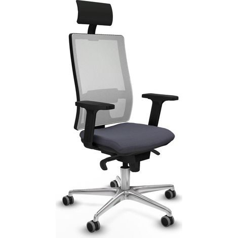 Piqueras y Crespo Horna Chaise Bureau Gris Foncé (1/3)