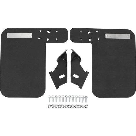 Pongnas Garde-Boue à Bras Arrière UTV, Résistant aux Chocs, en LDPE, pour XP 1000 2014 – 2023, 7 Pouces X 10 7/8 Pouces, avec Support en Acier Robuste
