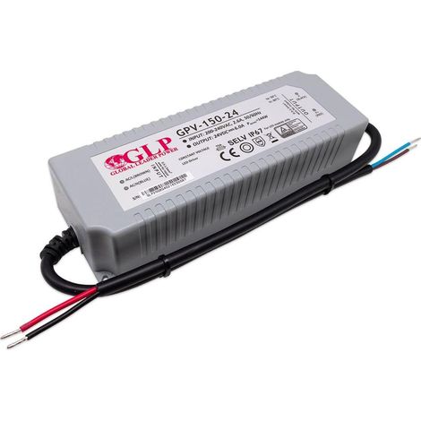 GLP GPV-150-24 LED Netzteil 144W 24V 6A IP67 Schaltnetzteil CV (1/4)