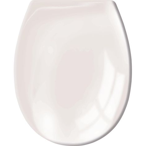 Abattant WC UNI Blanc avec fermeture ralentie et Easy Clean (1/5)