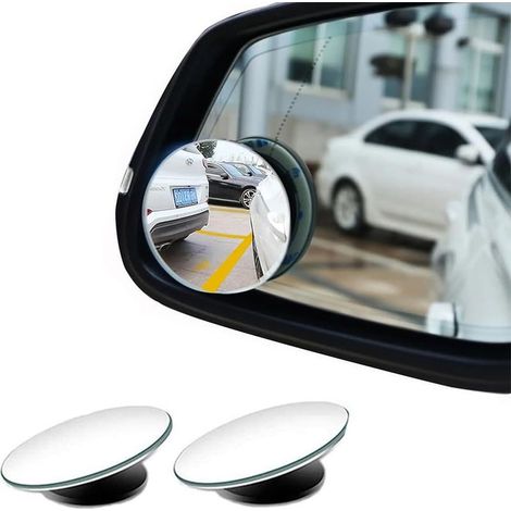 Sollbry Totwinkelspiegel, Auto-Totwinkelspiegel, 360° drehbar und neigbar, universell passend für Pkw, SUVs, Vans und Lkw - 2 Stück (1/5)