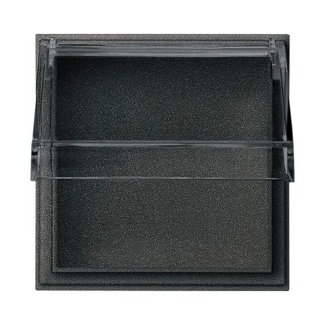Gira Cadre adaptateur KD transparent Gira TX44 (Boîte d'encastrement étanche) Anthracite [040967], 0409 67