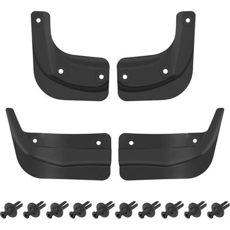 Lot de 4 protections anti-éclaboussures pour Tesla Model 3 Highland 2024 - Garde-boue - Protection contre les sédiments de véhicule - Accessoires pour Tesla Highland, garde-boue, garde-boue, (1/5)