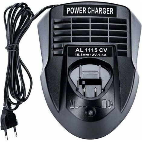 Applicable à Chargeur pour Bosch 10,8 V-12 V AL1115CV Chargeur rapide Lithium Lion Batterie BC690 BC330 BAT412A BC430 BAT411 BAT412 BAT413(prise UE) (1/4)