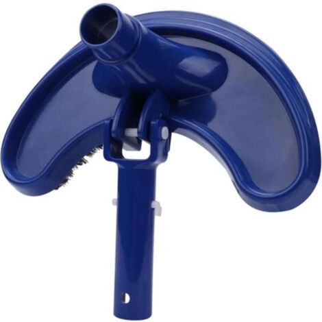 Embout de succion incurvé pour piscines, accessoire de nettoyage, réutilisable pour les sols et les spas, compatible avec les skimmers et les ventouses de piscine (1/5)
