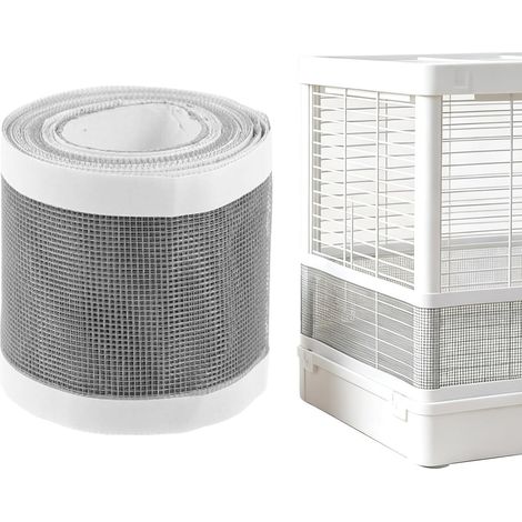 Filet pour cage à oiseaux – Attrape-nourriture anti-éclaboussures respirant (1/5)
